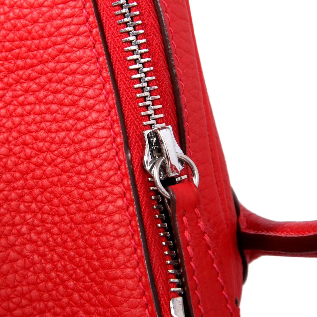 Hermes 爱马仕 Lindy 30银 Q5中国红 TOGO 手工 现货 本命年特别推荐