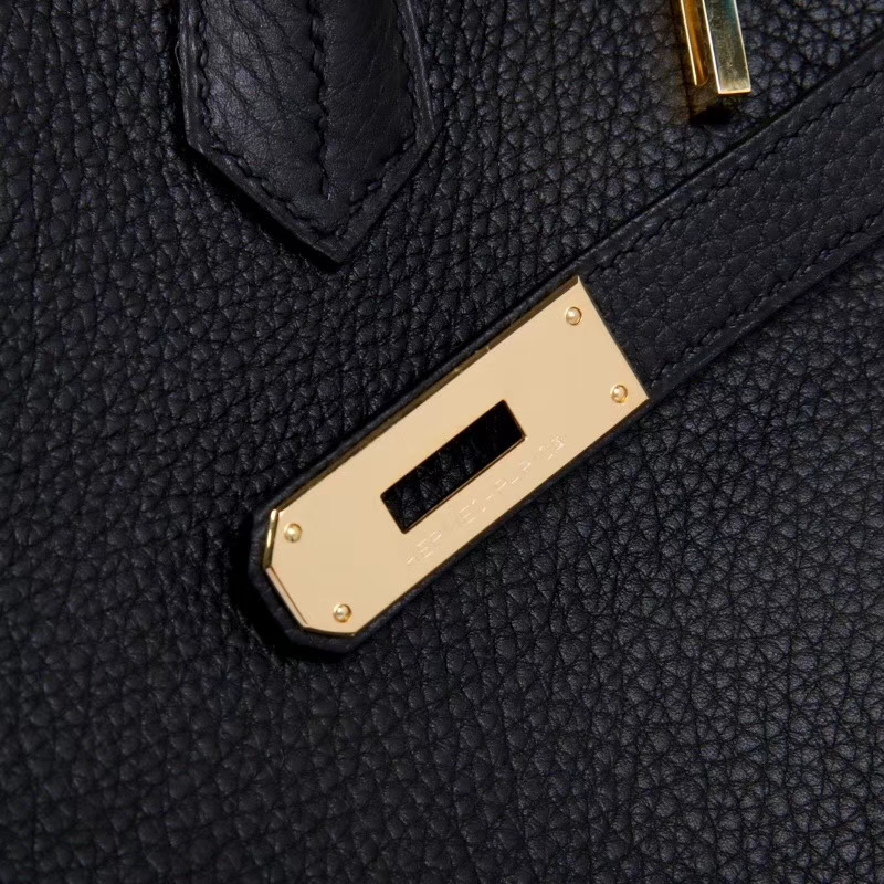 Hermès（爱马仕）Birkin 30cm 金扣 CK89黑色 TOGO 纯手工 现货