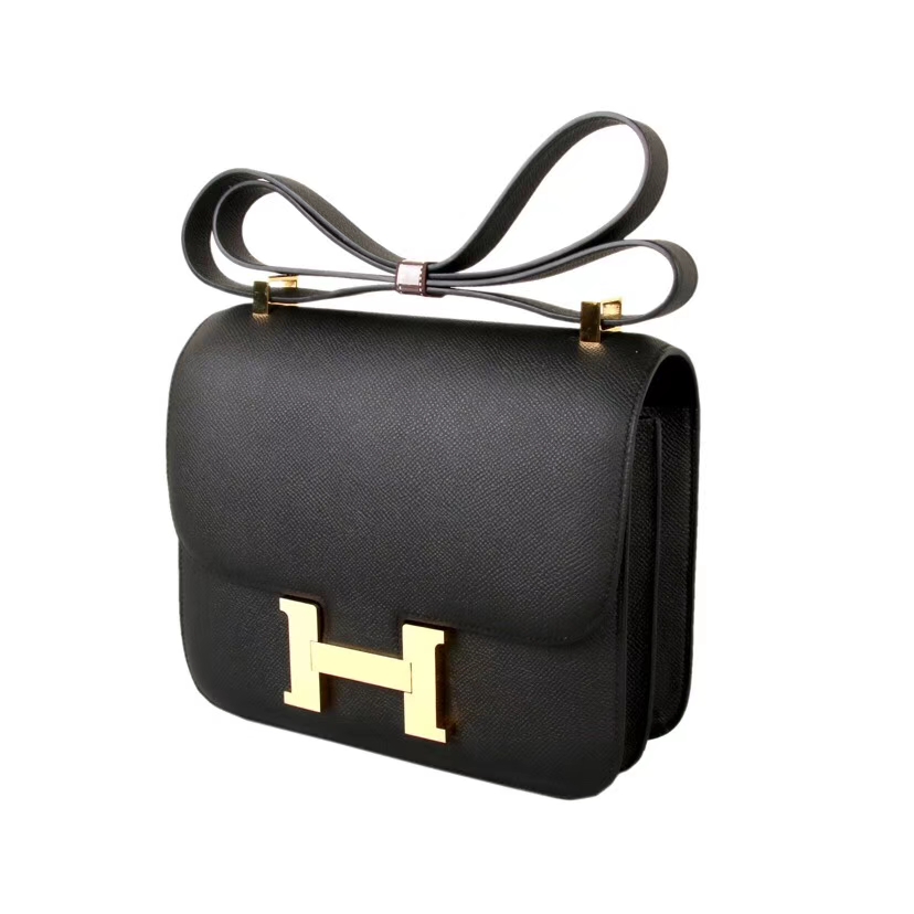 Hermès（爱马仕）Constance 19cm 金扣 CK89黑色 Epsom  手工 神级