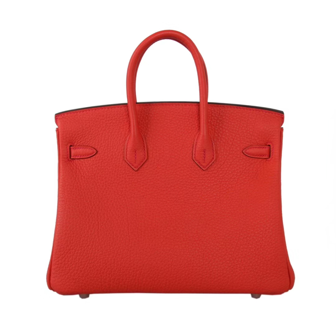 Hermès（爱马仕）Birkin 30  金扣  火焰橙  Togo