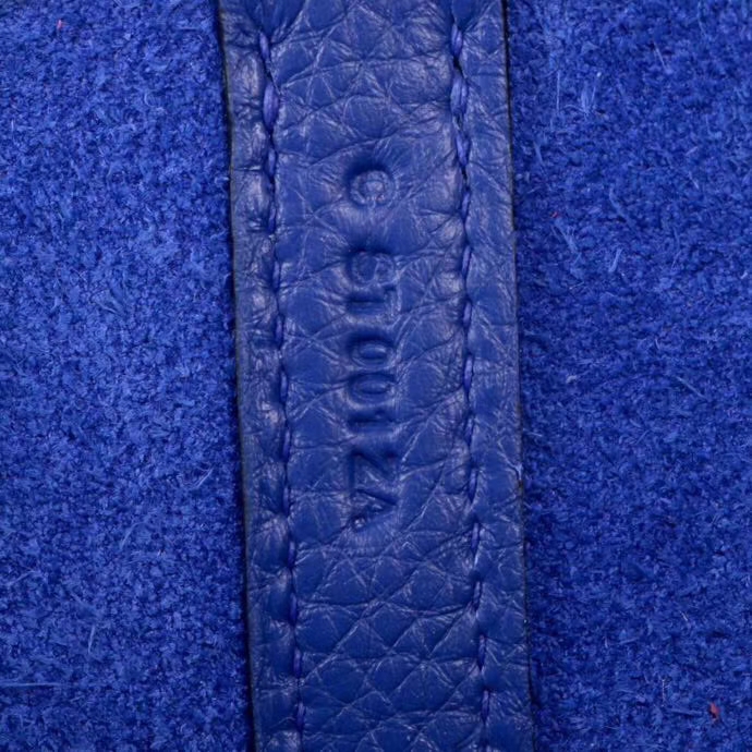 Hermès（爱马仕）Picotin菜篮 电光蓝 togo 22cm 银扣