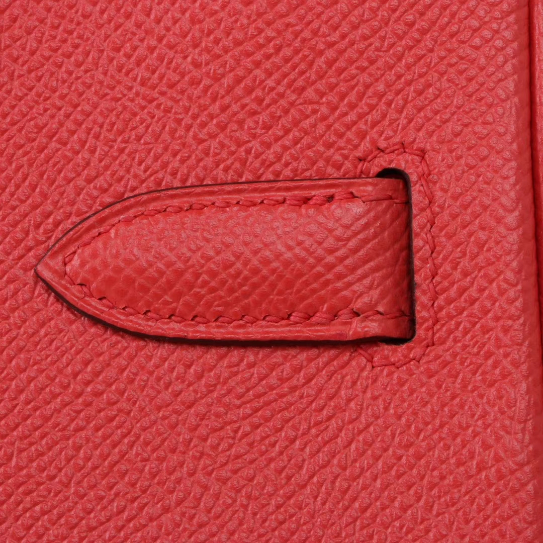 Hermès（爱马仕）birkin 番茄红 epsom皮 金扣 30cm
