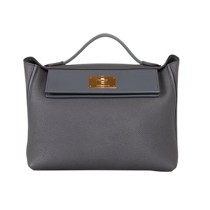 Hermès（爱马仕）Kelly2424 29金扣 锡器灰 togo 现货