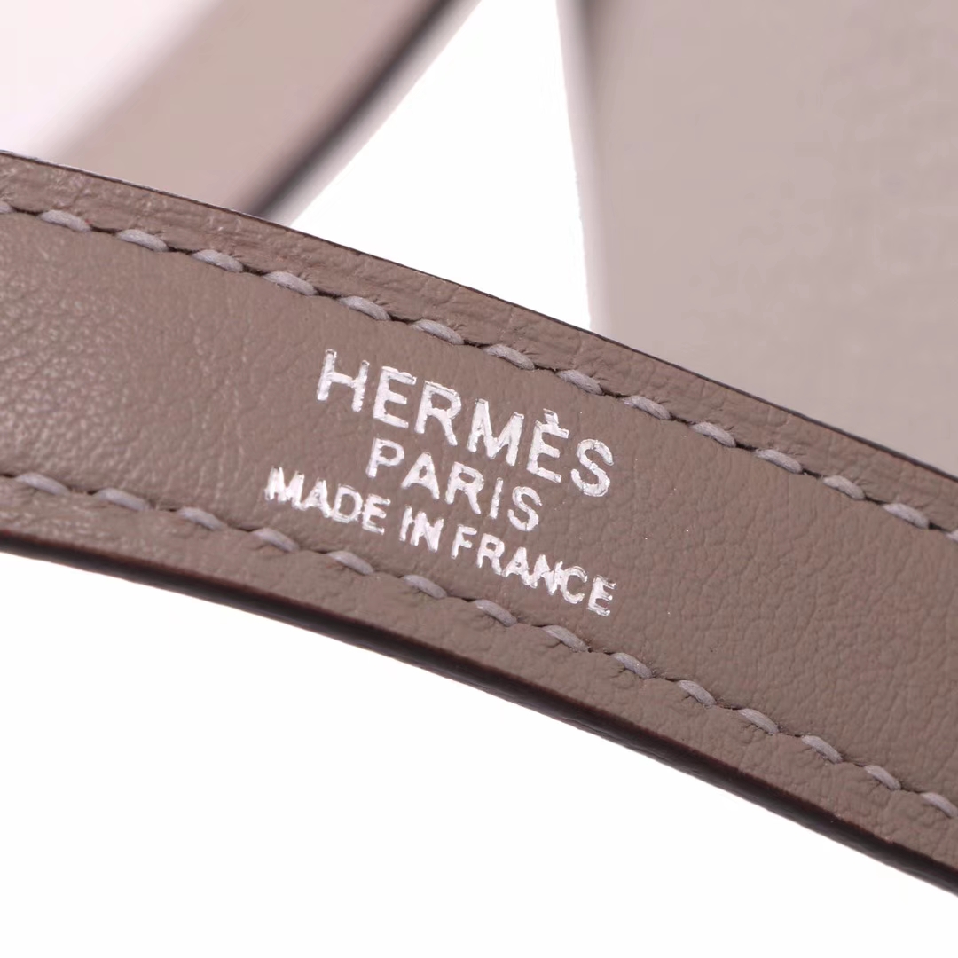 Hermès（爱马仕）Kelly2424 29银扣 斑鸠灰 togo