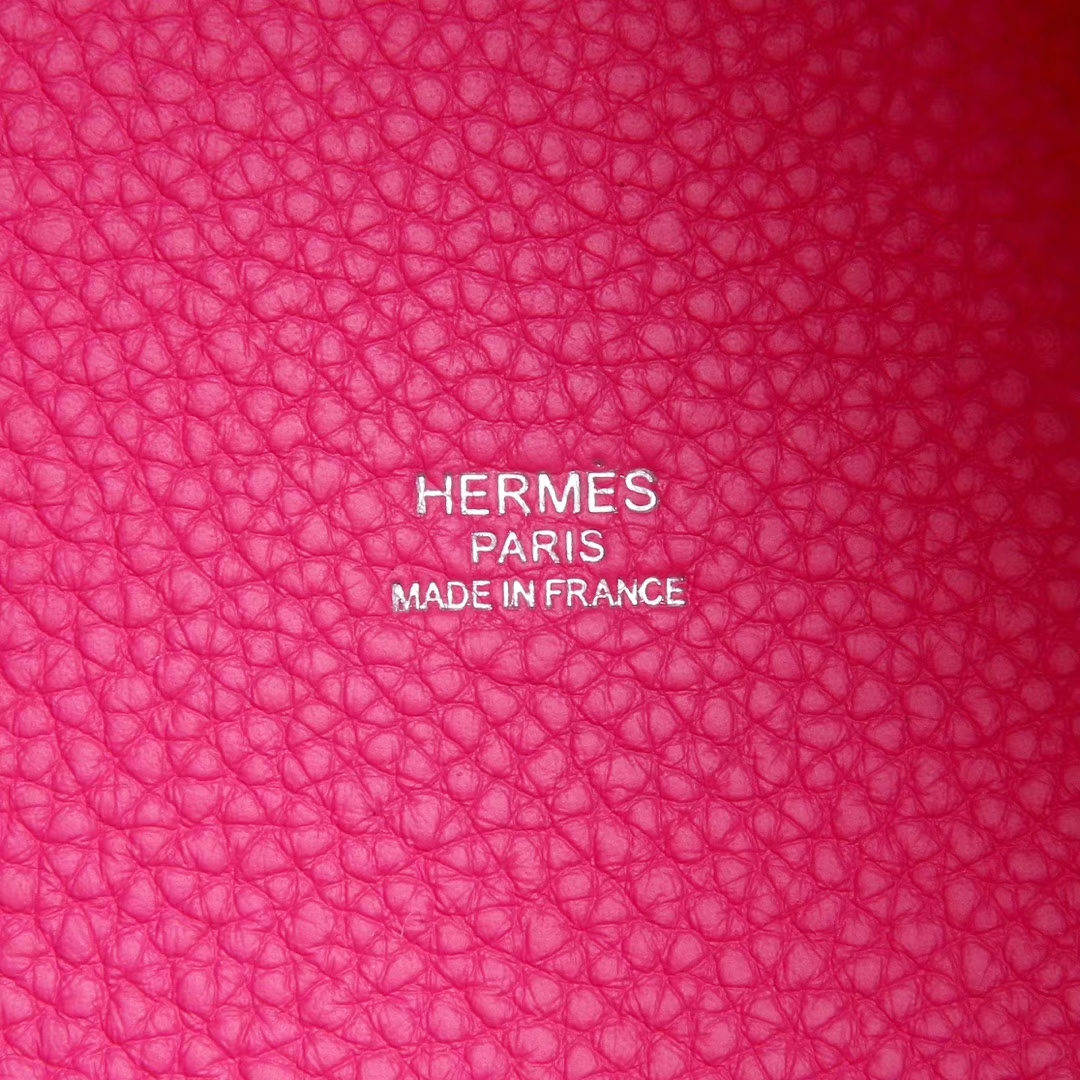 Hermès（爱马仕）Picotin菜篮子 玫瑰紫 Togo 银扣 22cm