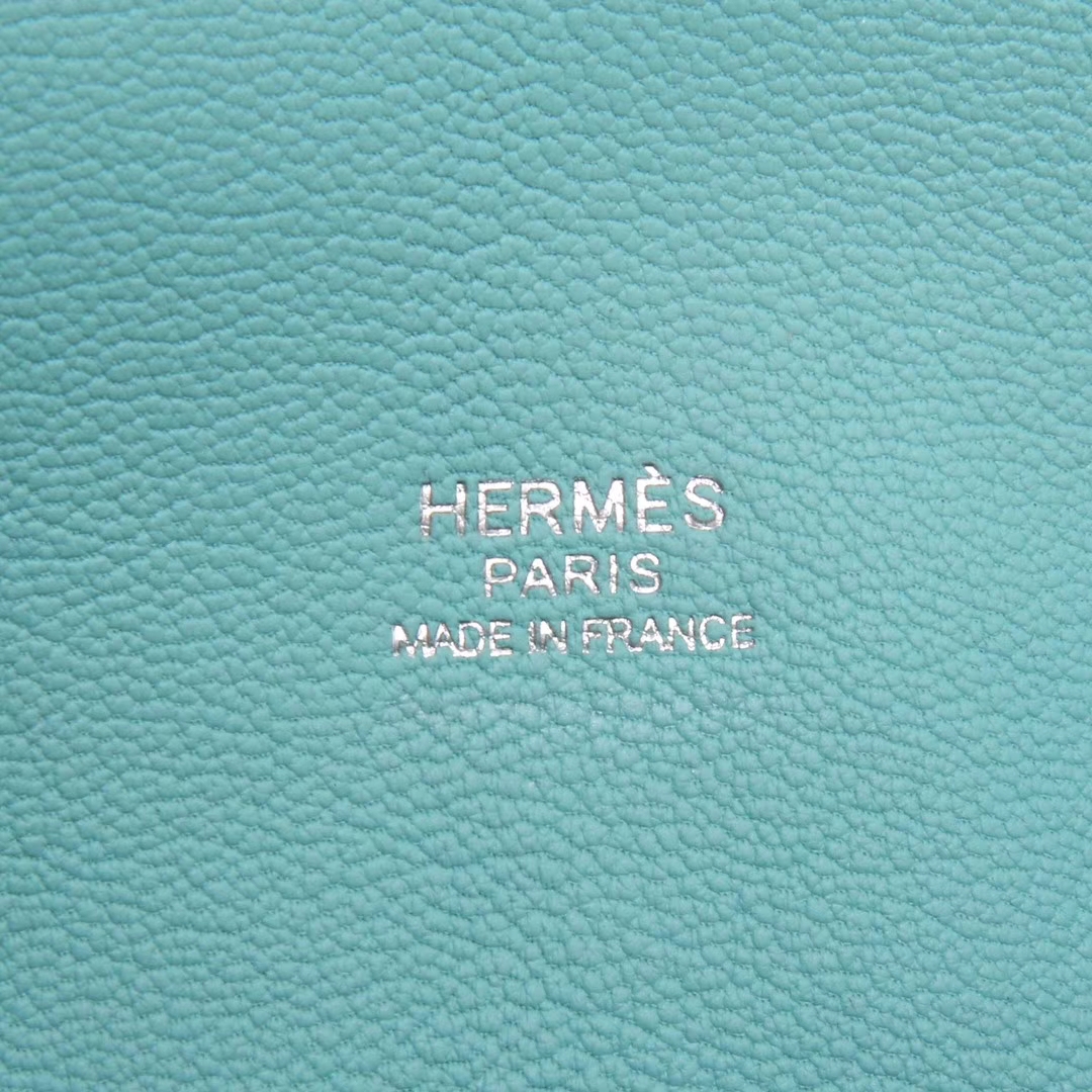 Hermès（爱马仕）Toolbox牛奶盒 马卡龙蓝 原厂御用顶级Swift 皮 26cm