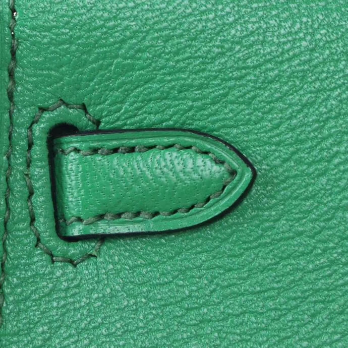 Hermès（爱马仕）mini Kelly迷你凯莉 1K竹子绿 山羊皮 2代 20cm
