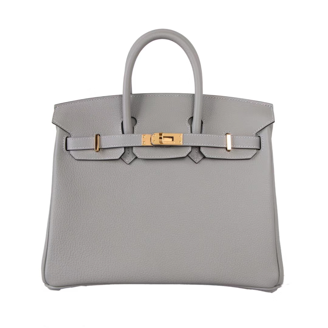 Hermès（爱马仕）Birkin铂金包 海鸥灰 togo 金扣 30cm