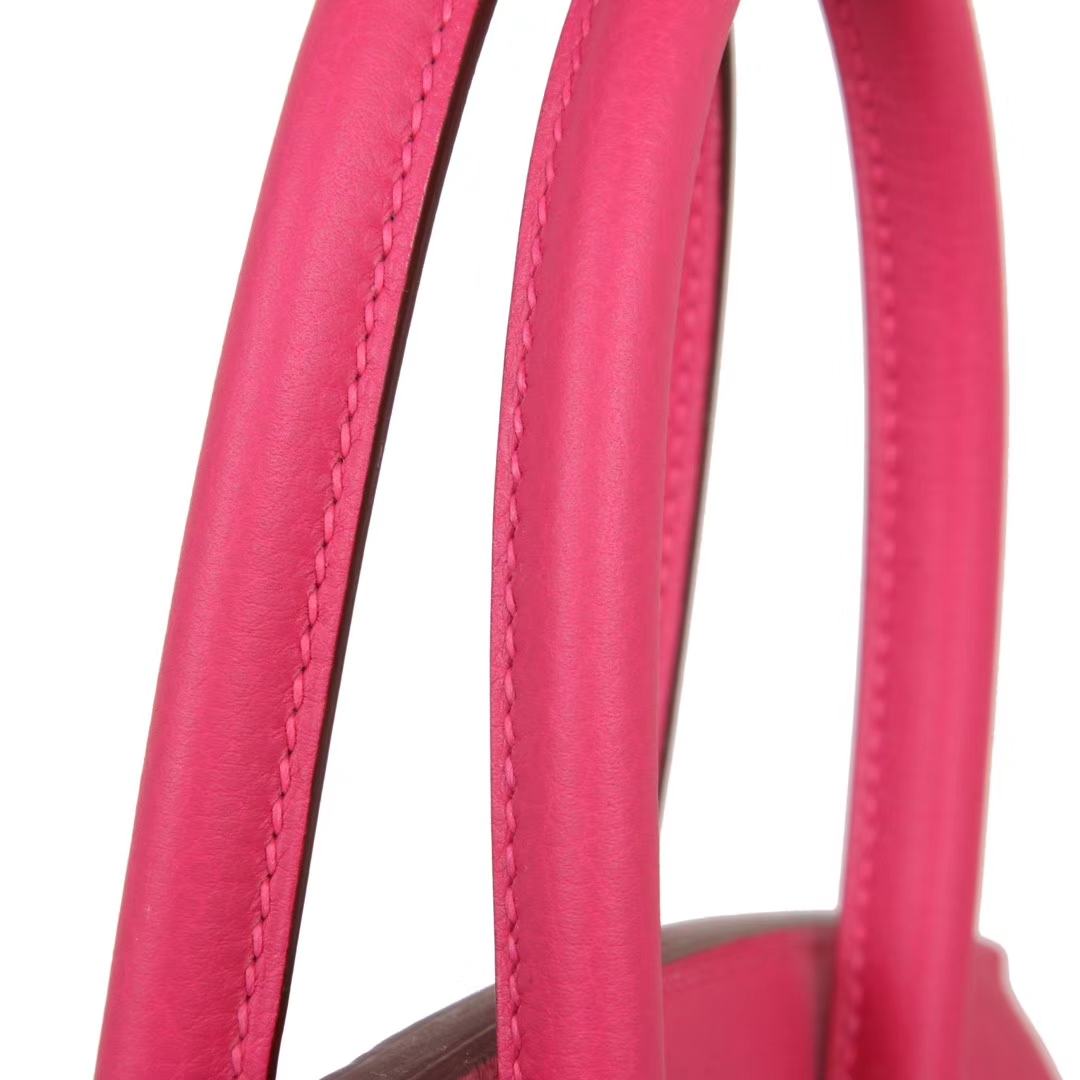 Hermès（爱马仕）Birkin铂金包 玫瑰紫 togo 金扣 30cm