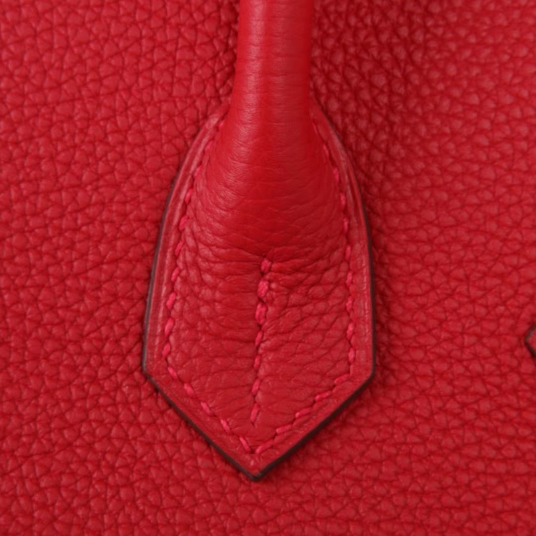 Hermès（爱马仕）Birkin铂金包 国旗红 togo 金扣 30cm