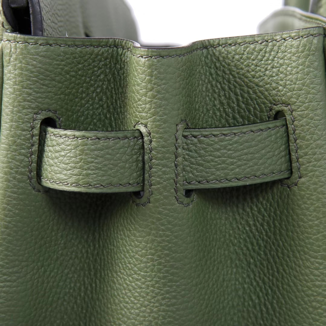 Hermès（爱马仕）Birkin铂金包 金扣 丛林绿 Togo 30cm