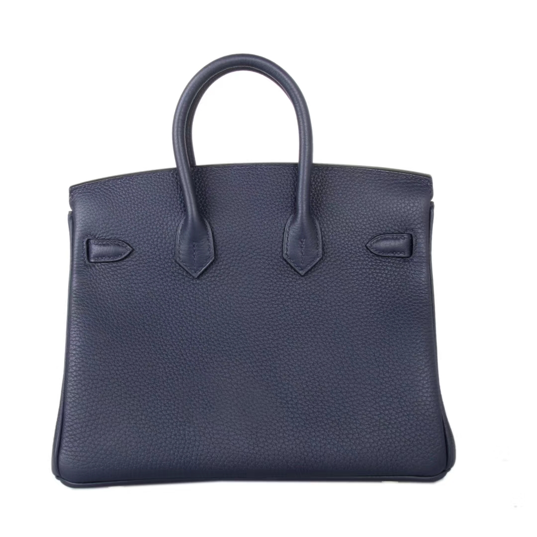 Hermès（爱马仕）Birkin 铂金包 午夜蓝 Togo 金扣 30cm