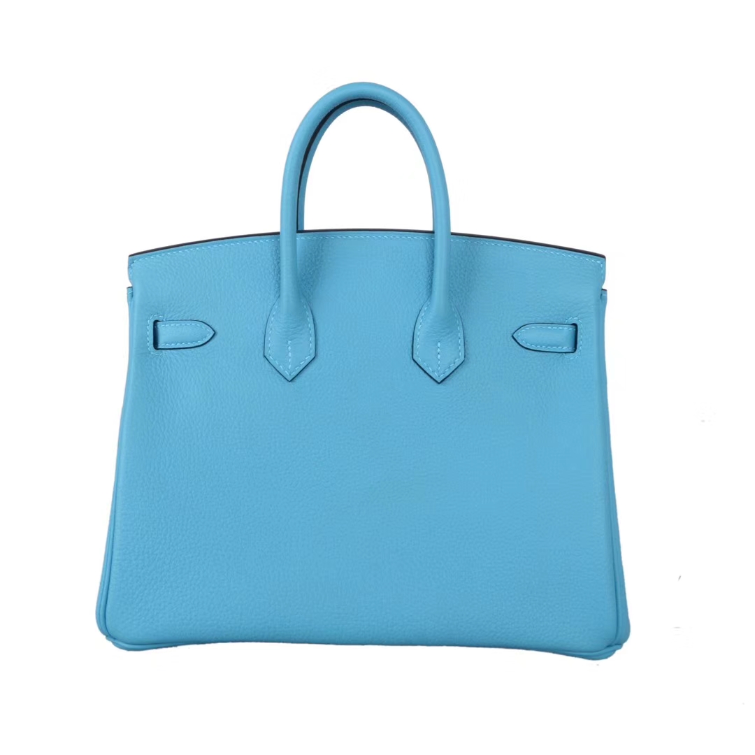 Hermès（爱马仕）Birkin 铂金包 北方蓝 Togo 银扣 30cm