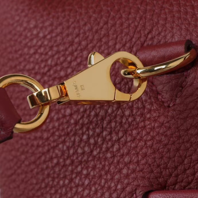 Hermès（爱马仕）Kelly2424 酒红 togo 金扣 29cm