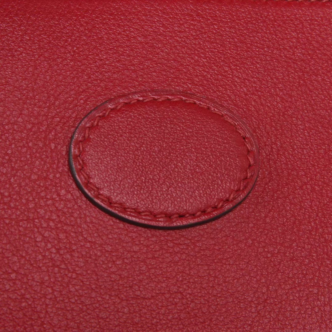 Hermès（爱马仕）bolid保龄球 石榴红 原厂御用Swift皮 28cm