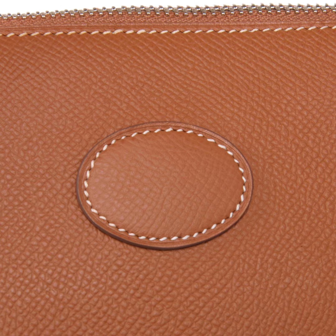 Hermès（爱马仕）bolid保龄球 金棕色 原厂御用Epsom皮 28cm
