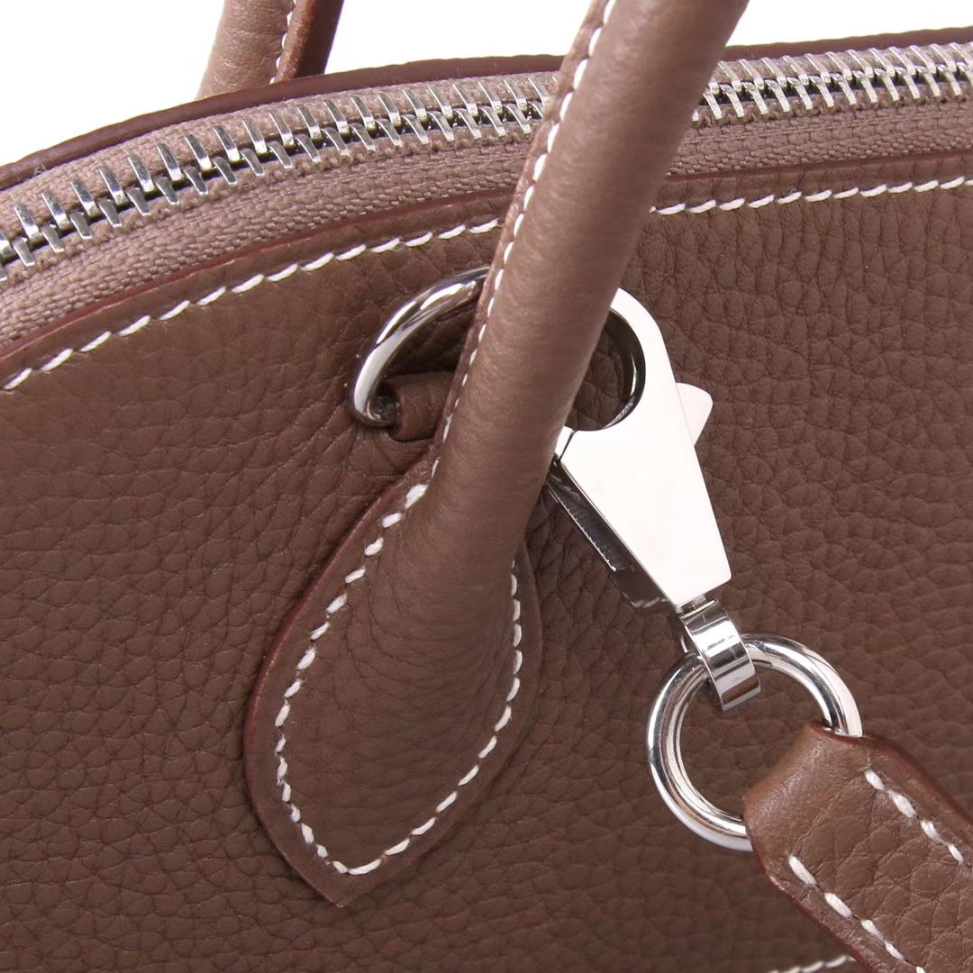 Hermès（爱马仕）bolid保龄球 大象灰 原厂御用Epsom皮 28cm