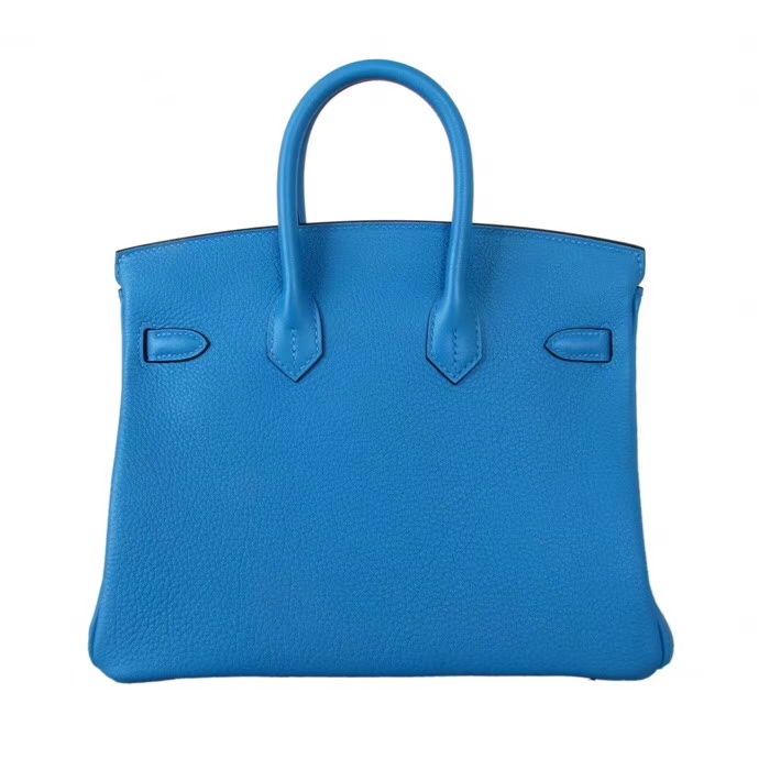 Hermès（爱马仕）Birkin 铂金包 B3坦桑尼亚蓝 togo 银扣 30cm