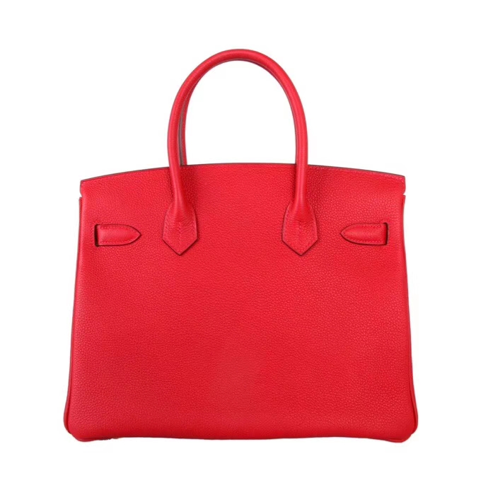 Hermès（爱马仕）Birkin 铂金包 国旗红 togo 金扣 30cm