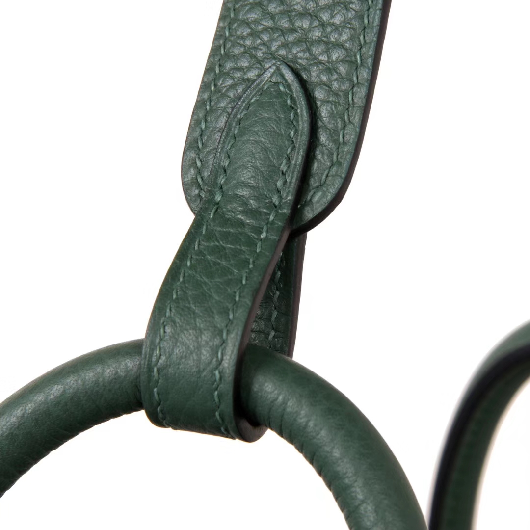 Hermès（爱马仕）lindy 琳迪包 英国绿 Togo 金扣 30cm