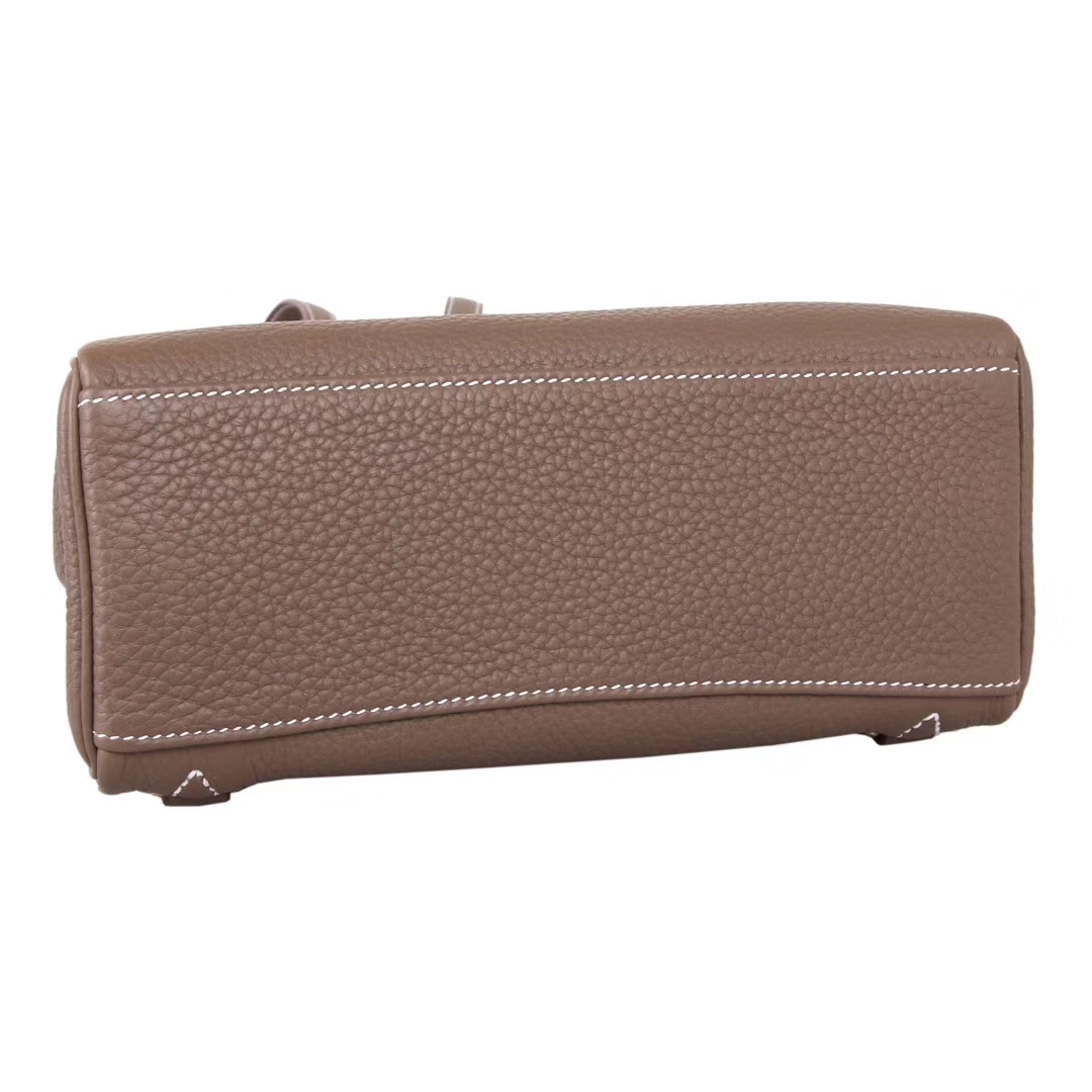 Hermès（爱马仕）kelly ado 双肩包 大象灰 togo 金扣 22cm