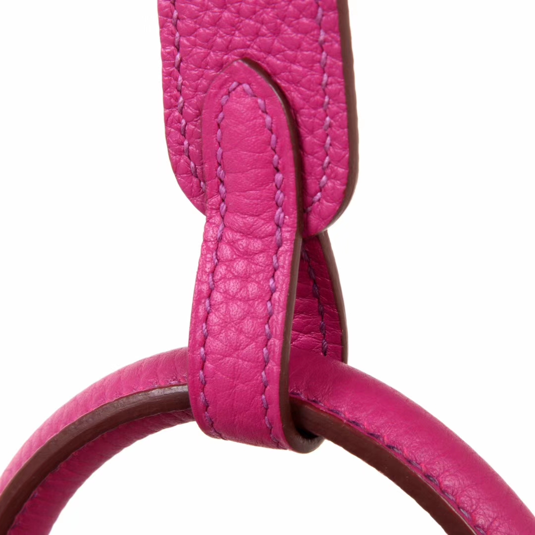 Hermès（爱马仕）Lindy 30CM 玫‎瑰紫 银扣 Togo
