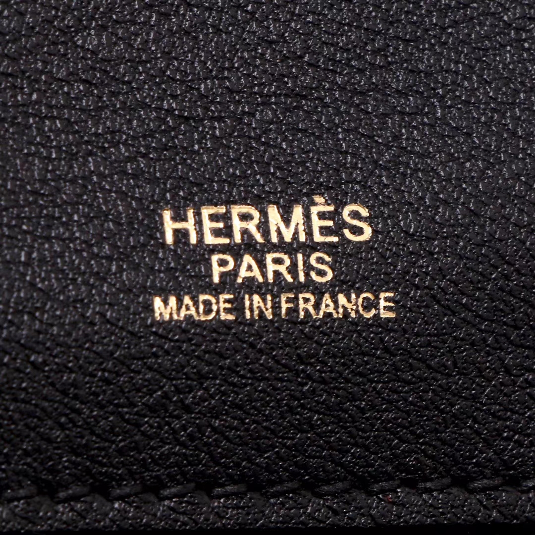 Hermès（爱马仕）Kelly2424 黑色 Togo 金扣 29cm