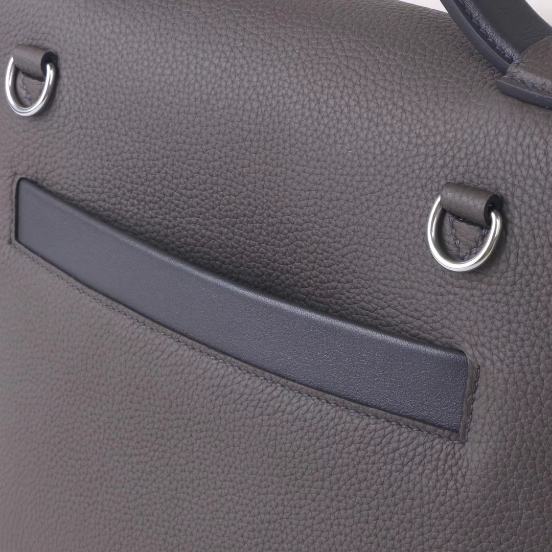 Hermès（爱马仕）Kelly2424 锡器灰 Togo 银扣 29cm