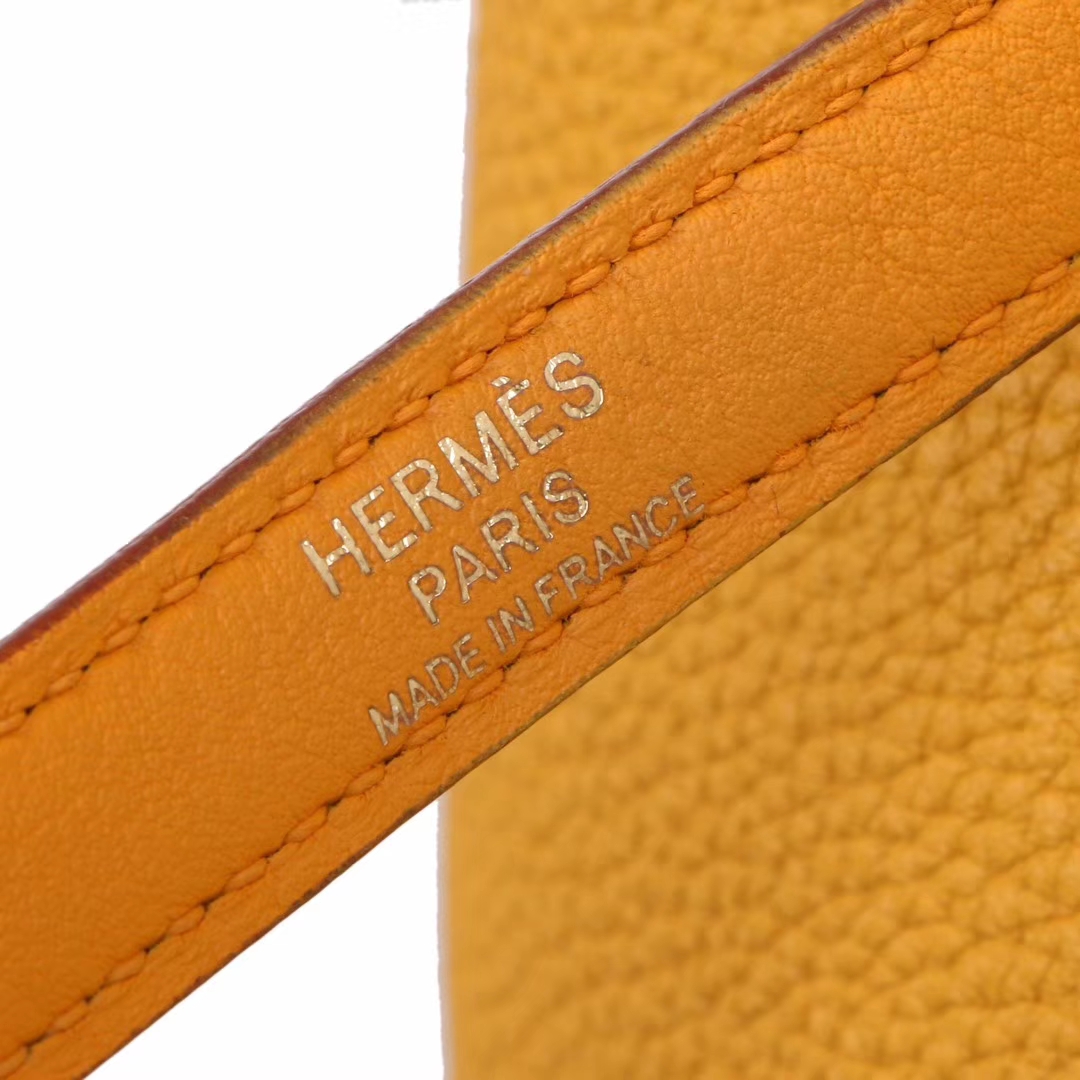 Hermès（爱马仕）Kelly2424 9D琥珀黄 Togo 金扣 29cm