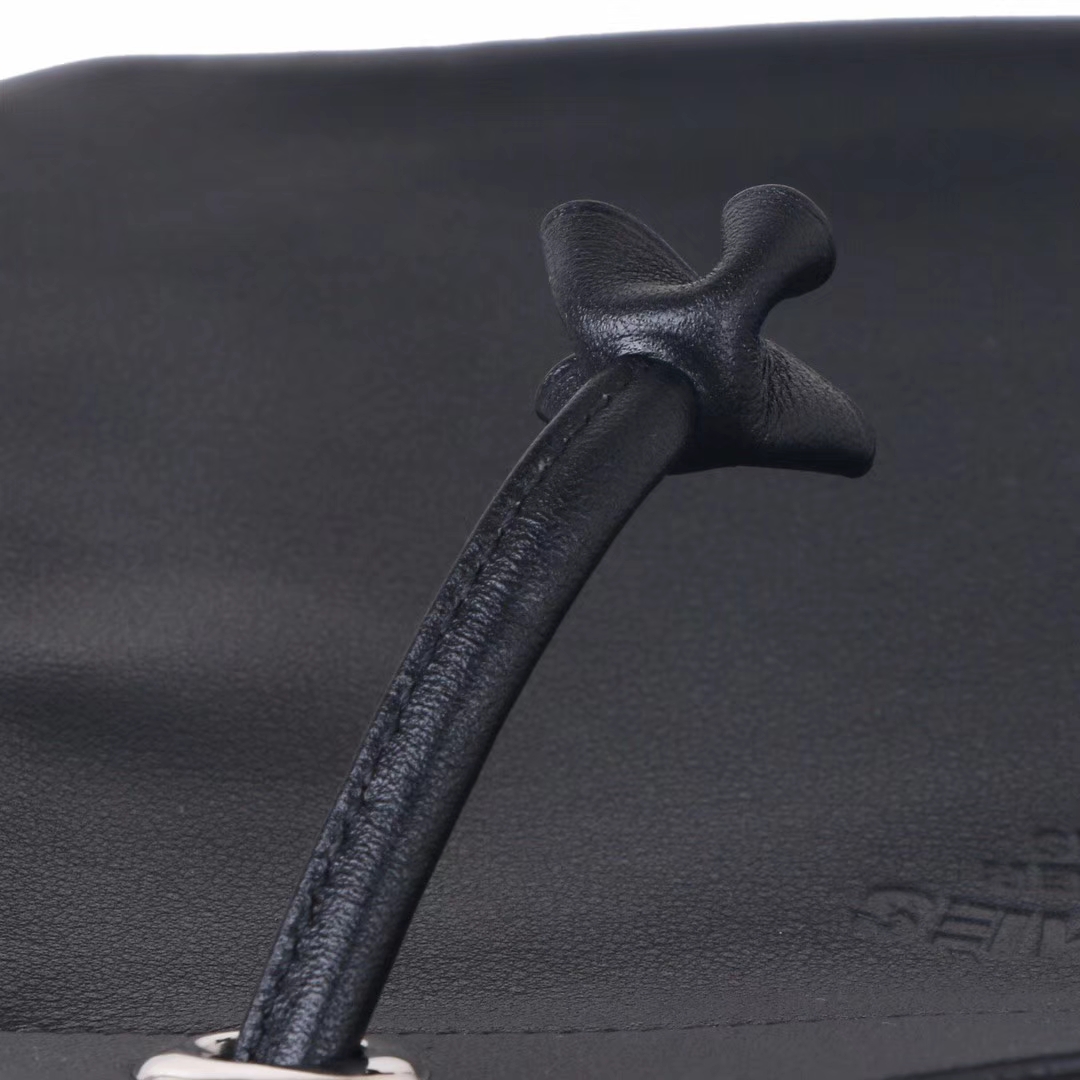 Hermès（爱马仕）Aline Ⅱ 艾琳‎包 黑色​ swift皮 24cm