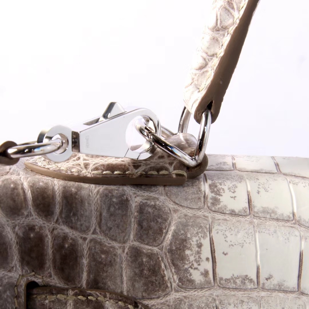 Hermès（爱马仕）Kelly 凯莉包 喜‎马拉雅 togo 银扣 28cm