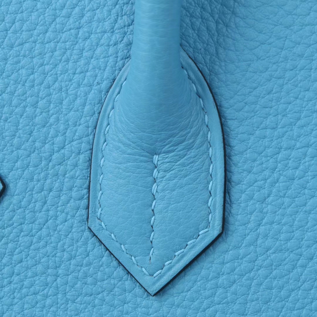 Hermès（爱马仕）birkin 铂金包 北方蓝 Togo 银扣 25cm