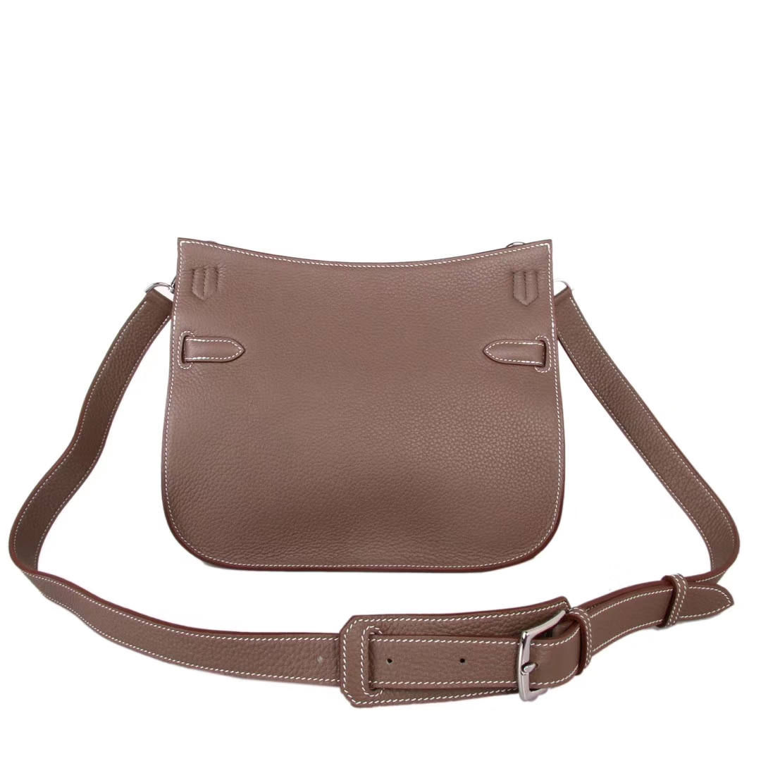 Hermès（爱马仕）Jypsiere吉普赛 28银 大象灰  togo