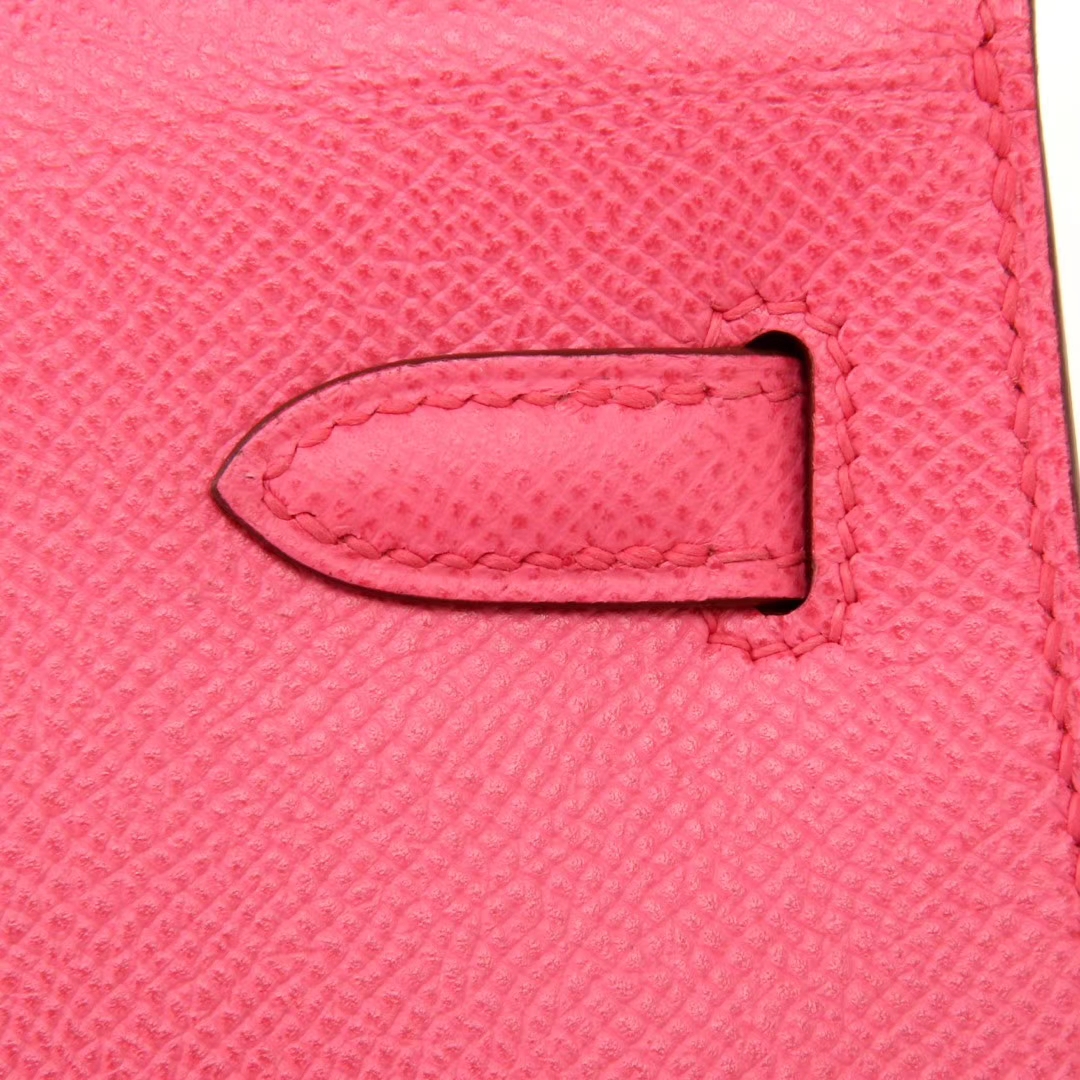 Hermès（爱马仕）Kelly 凯莉包 新唇膏粉 Epsom皮 金扣 28cm