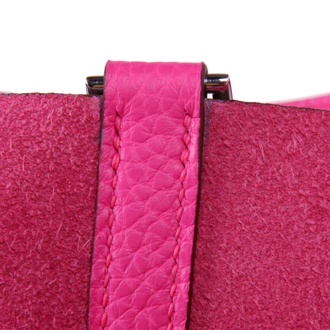Hermès（爱马仕）Picotin 菜篮包 玫‎瑰紫‎‎ Togo 银扣 22cm