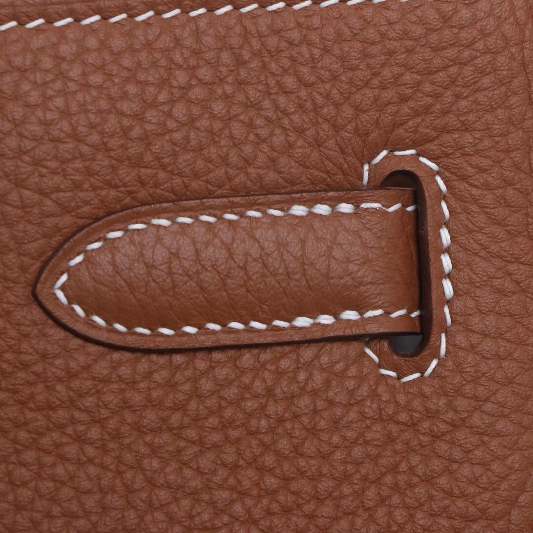 Hermès（爱马仕）soKelly 22cm 金‎扣‎ 金棕‎色 togo