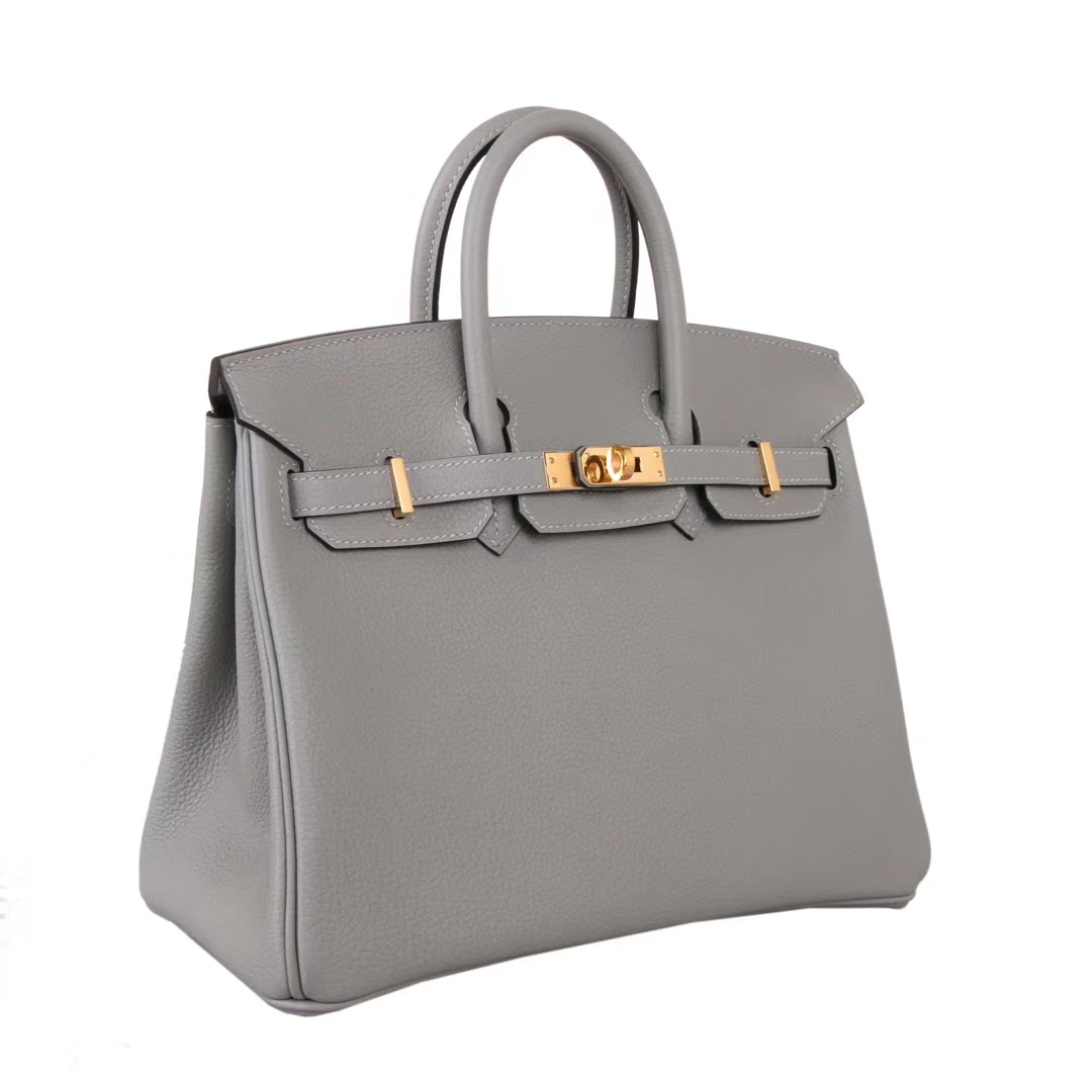 Hermès（爱马仕）Birkin 铂金包 海鸥灰 togo 金扣 30cm