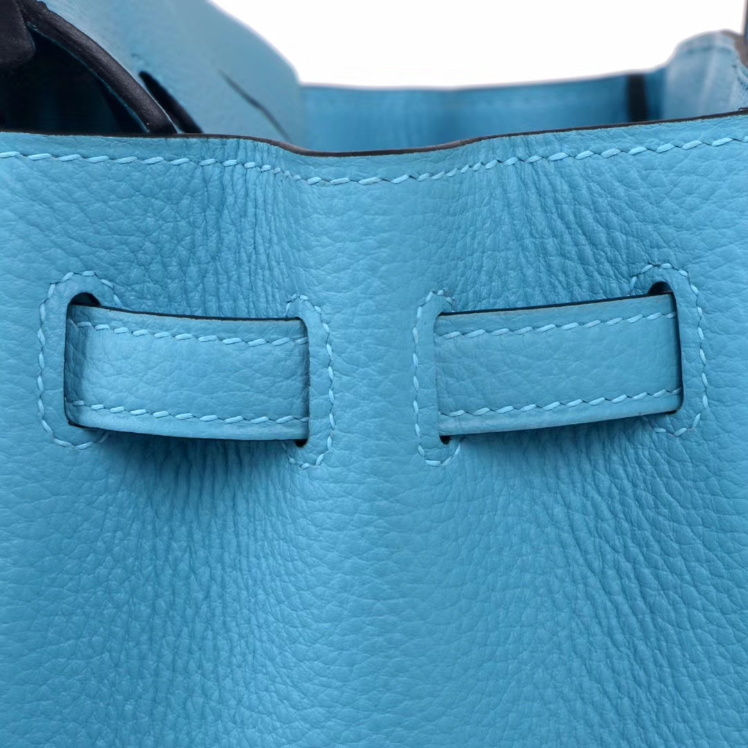 Hermès（爱马仕）Birkin 铂金包 北方蓝 togo 银扣 30cm