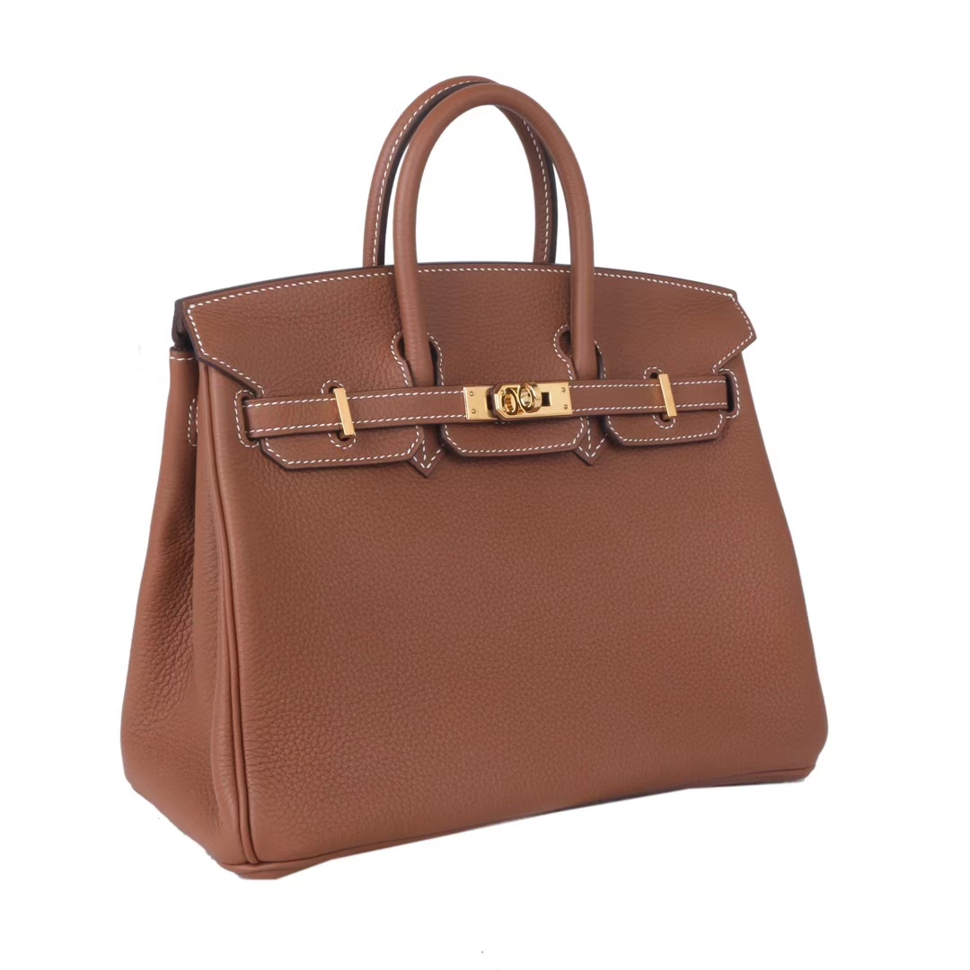 Hermès（爱马仕）Birkin 铂金包 金棕色 togo 金扣 30cm