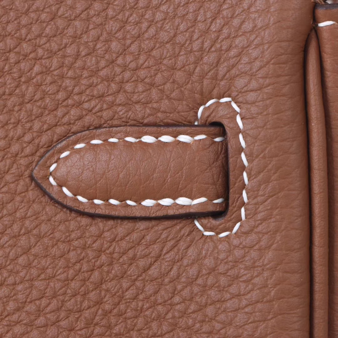 Hermès（爱马仕）Birkin 铂金包 金棕色 togo 金扣 30cm