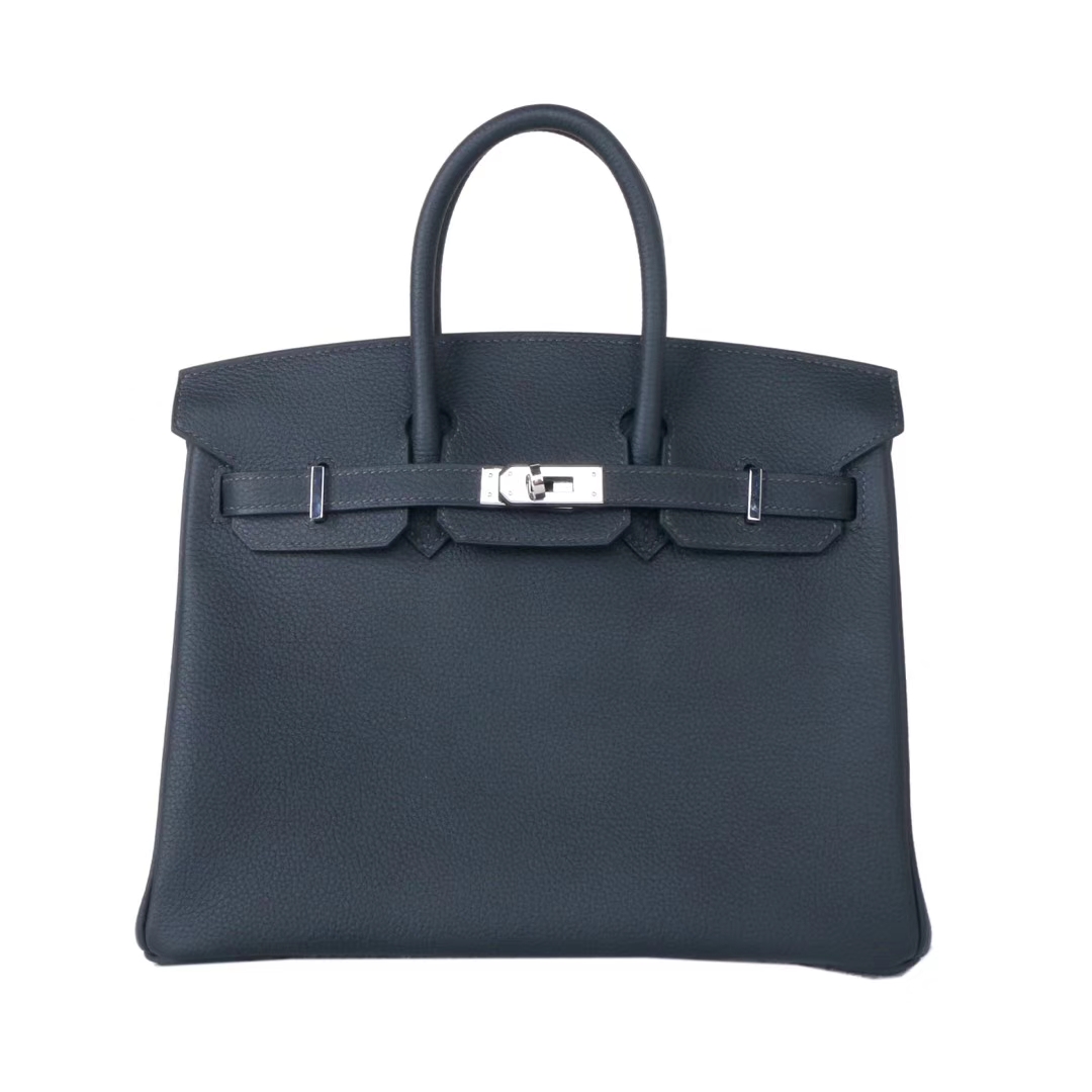 Hermès（爱马仕）Birkin 铂金包 松柏绿 togo 银扣 30cm