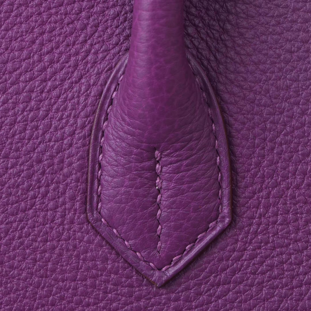 Hermès（爱马仕）Birkin 铂金包 梦幻紫 togo 银扣 30cm