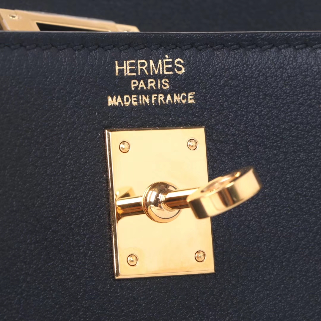 Hermès（爱马仕）kelly danse 跳舞包​ 黑色 swift皮 金扣 22cm