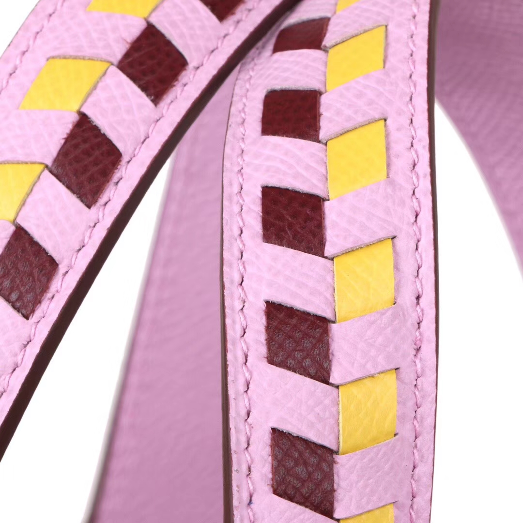 Hermès（爱马仕）Picotin 菜‎篮包 锦葵紫 epsom皮 编​织系​列 银扣 18cm