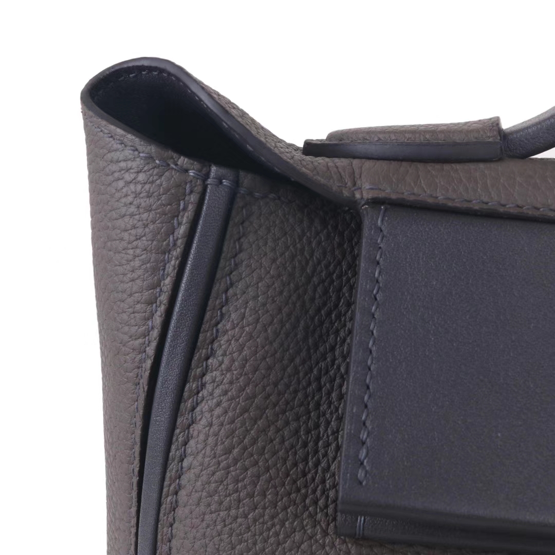Hermès（爱马仕）Kelly 2424 锡器灰 Togo 银扣 29cm