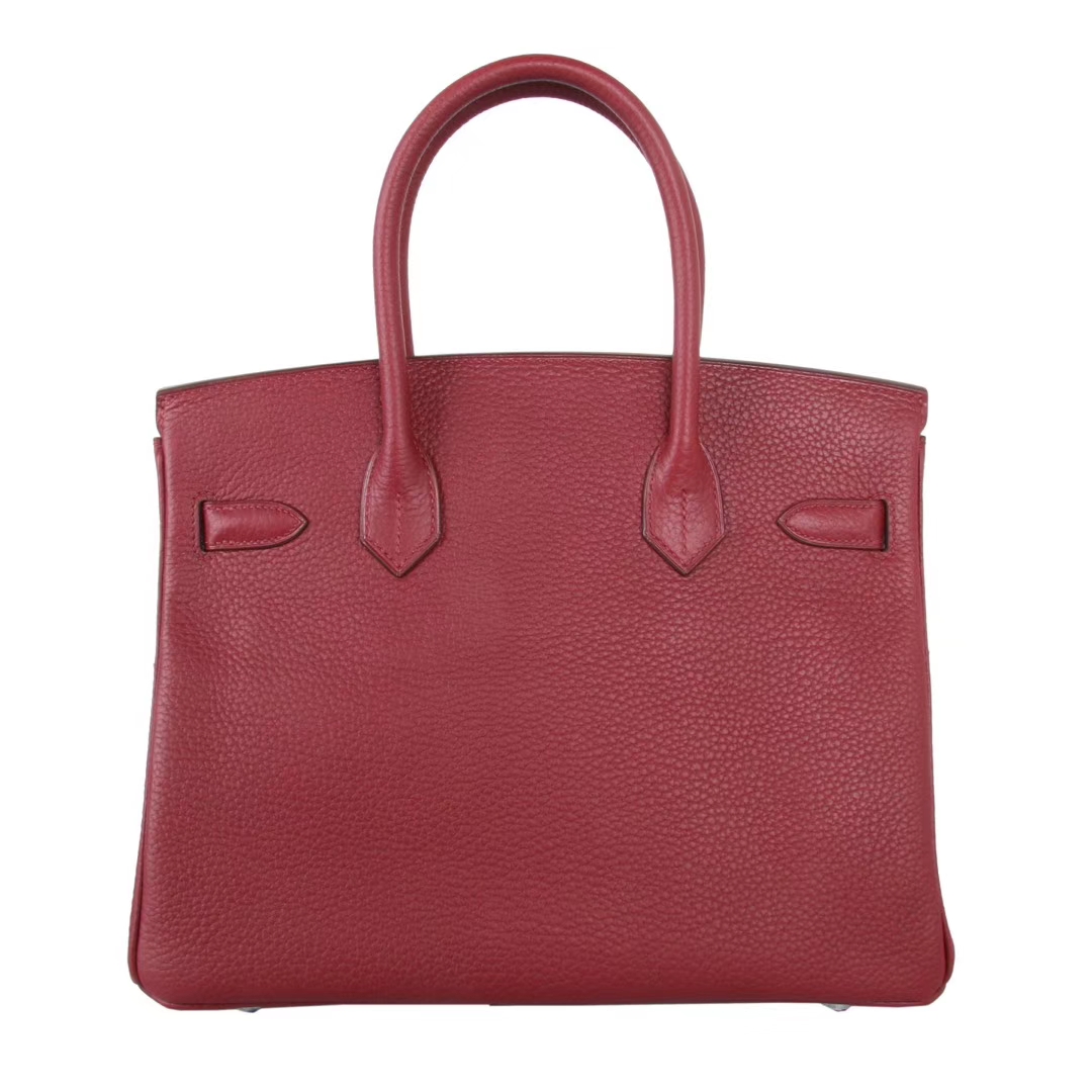 Hermès（爱马仕）Birkin  爱马仕红 togo 金扣 30cm