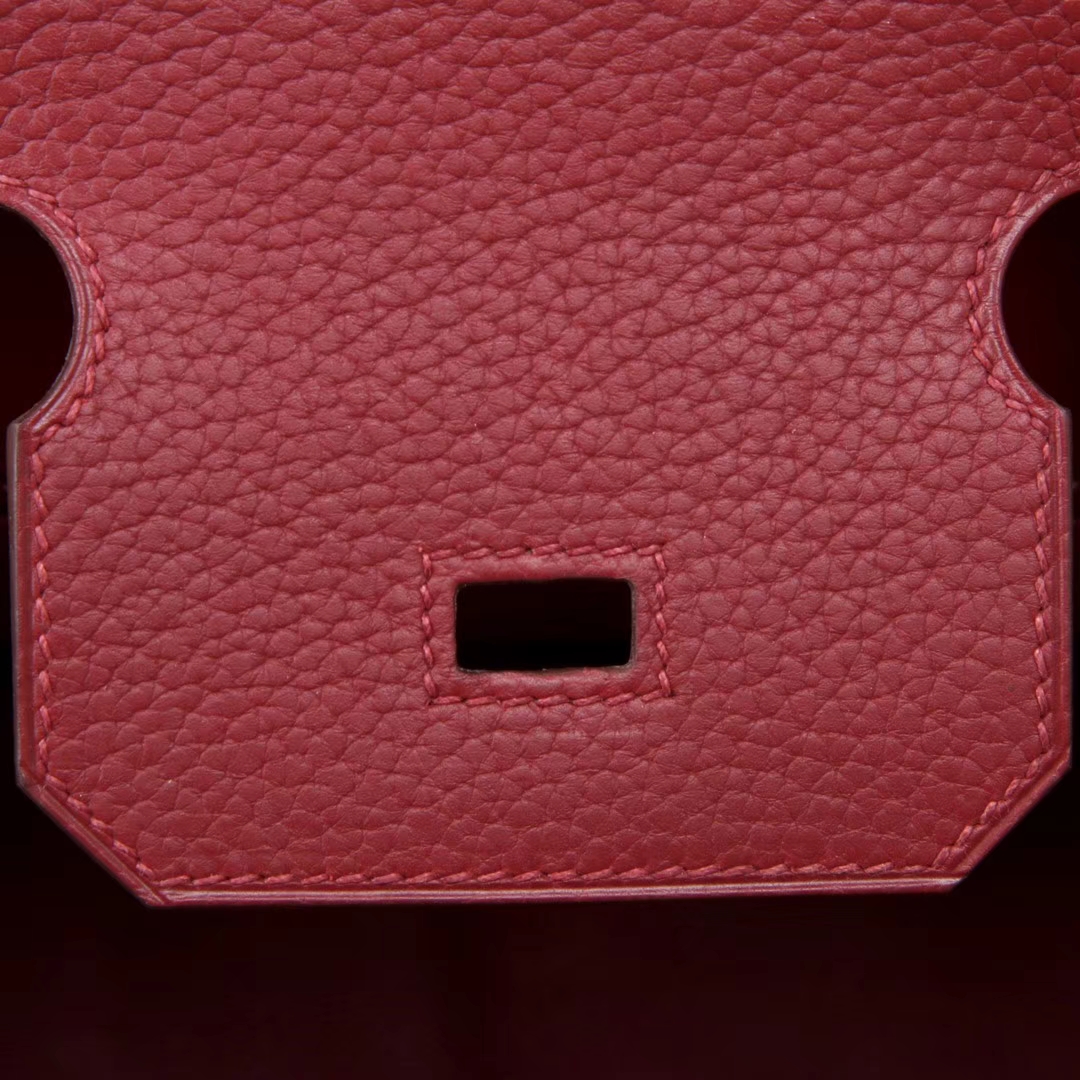 Hermès（爱马仕）Birkin  爱马仕红 togo 金扣 30cm