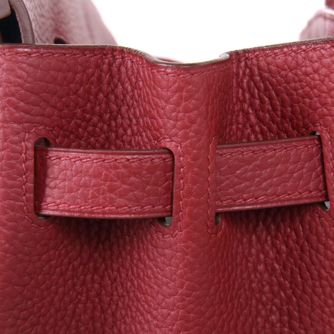 Hermès（爱马仕）Birkin  爱马仕红 togo 金扣 30cm