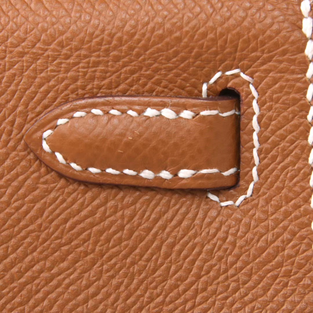 Hermès（爱马仕）miniKelly 迷你凯莉 CK37金‎棕 epsom皮 1代 银扣 22cm