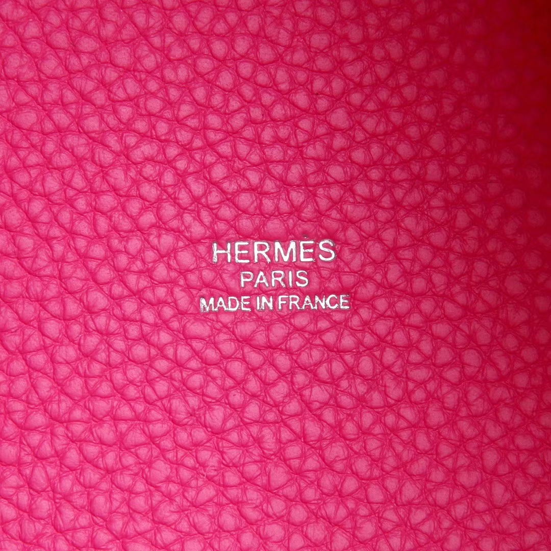 Hermès（爱马仕）Picotin 菜篮包 L3玫瑰紫 togo 银扣 18cm